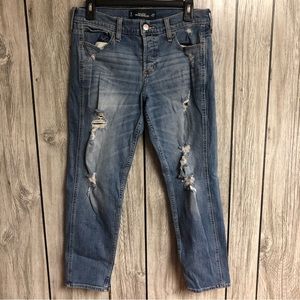 Hollister Vintage Boyfriend Jeans Women’s Size 5 27 Distressed